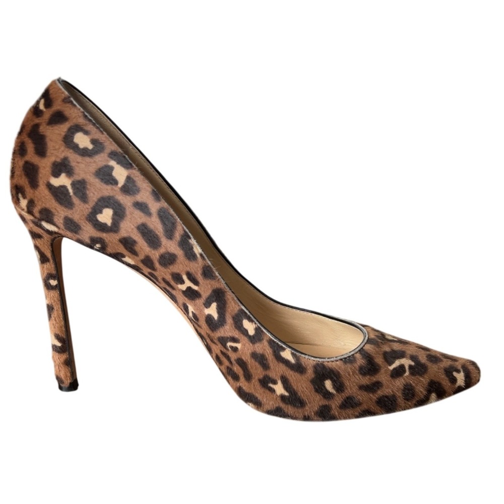 Jimmy Choo Leopard Print Pumps SZ: 39 EU 9 US